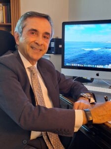 Majid Hedayati at his Computer